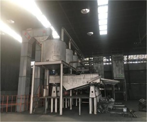 筛分工序